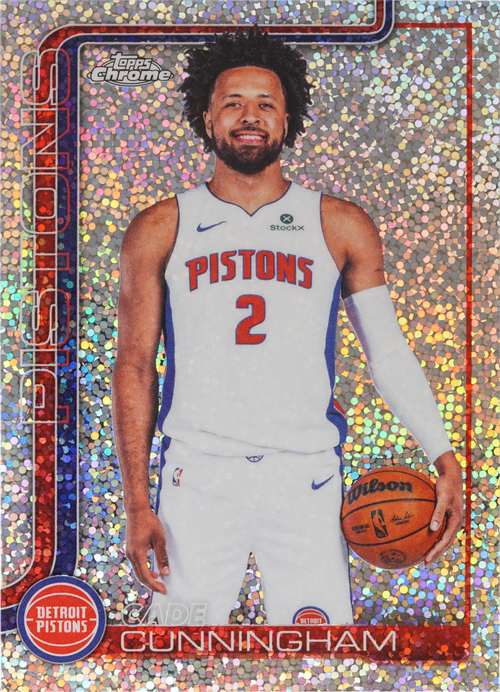 Cade Cunningham trading card