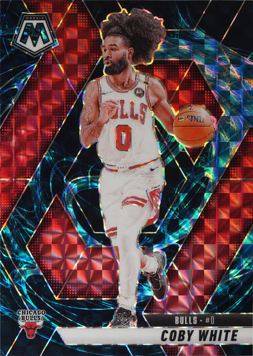 Coby White trading card