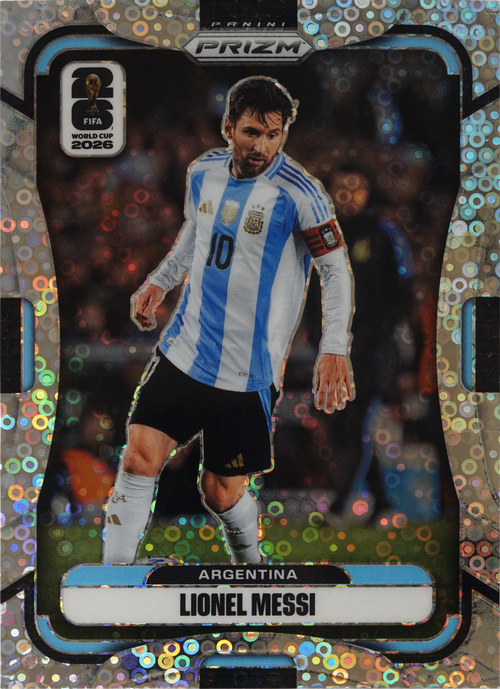 Lionel Messi trading card