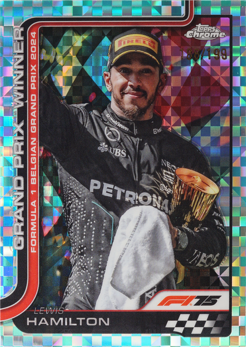 Lewis Hamilton trading card