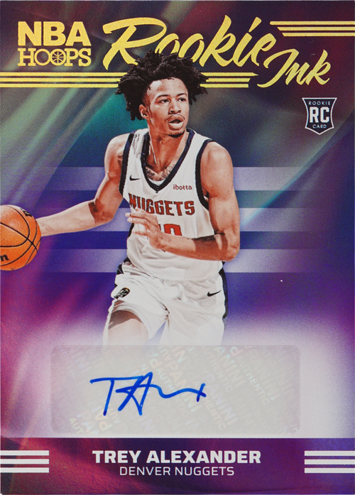 Trey Alexander trading card