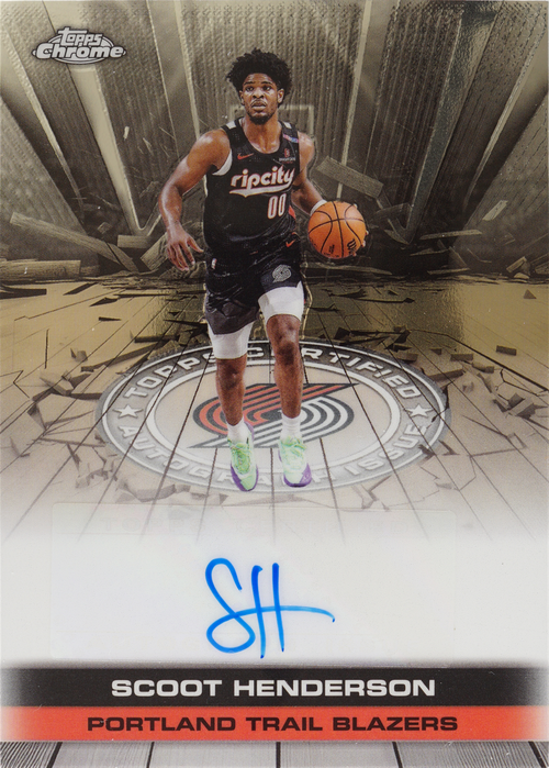 Scoot Henderson trading card