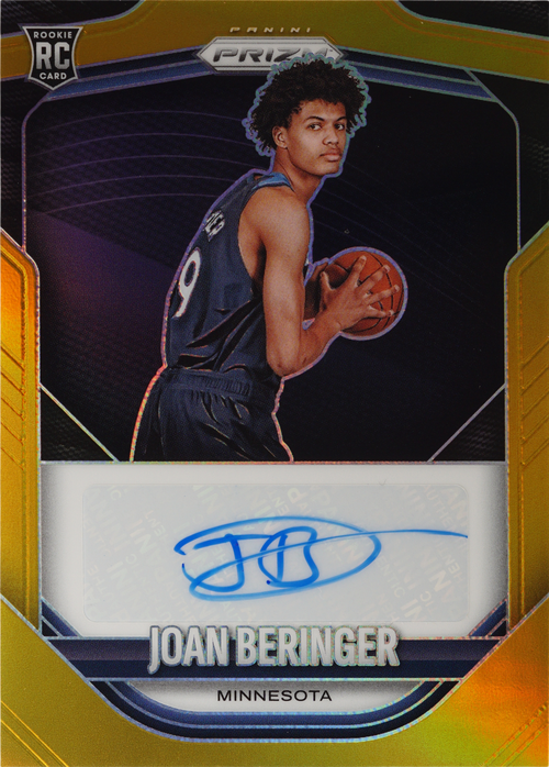 Joan Beringer trading card