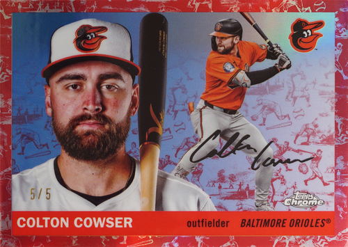 Colton Cowser trading card