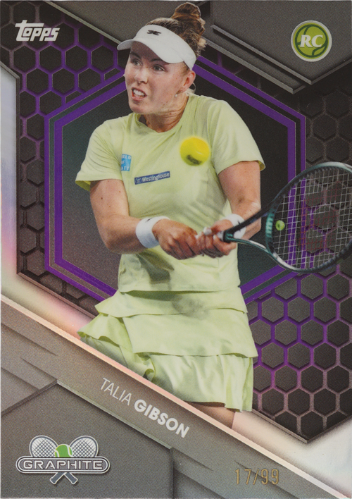 Talia Gibson trading card