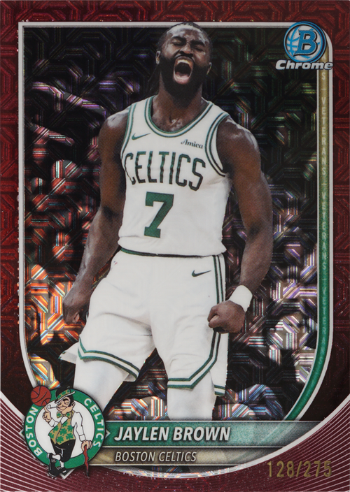 Jaylen Brown trading card
