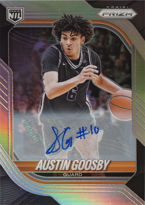 Austin Goosby trading card