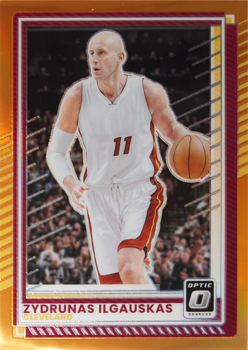 Zydrunas Ilgauskas trading card
