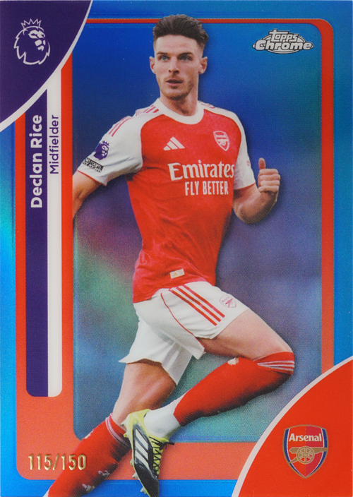 Declan Rice trading card