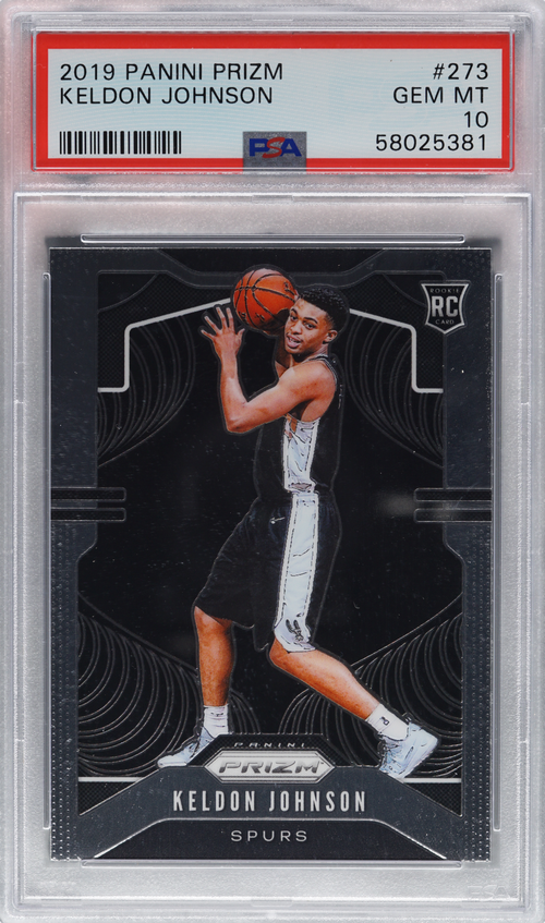 Keldon Johnson trading card