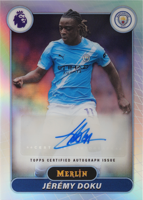 Jérémy Doku trading card