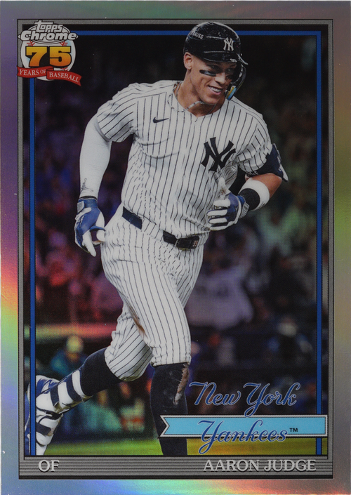 Aaron Judge trading card