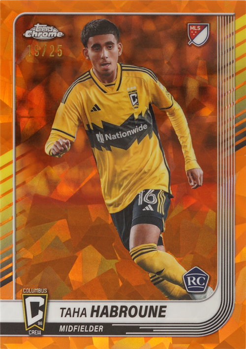 Taha Habroune trading card