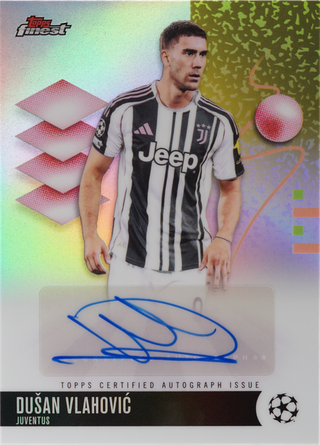 Dušan Vlahović trading card