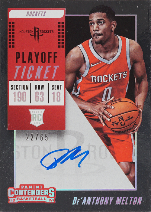 De'Anthony Melton trading card