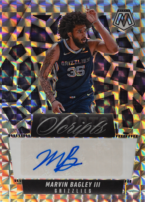 Marvin Bagley III trading card