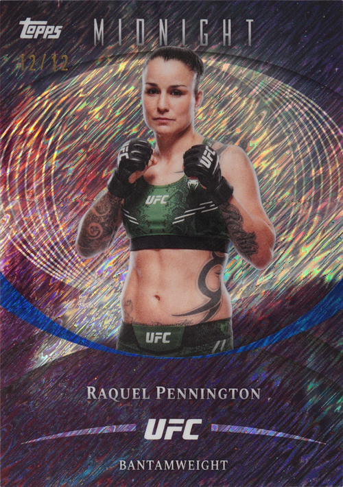 Raquel Pennington trading card