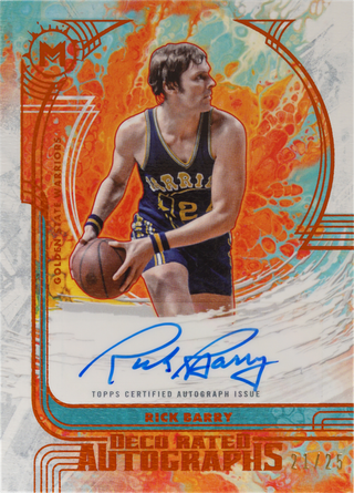 Rick Barry trading card