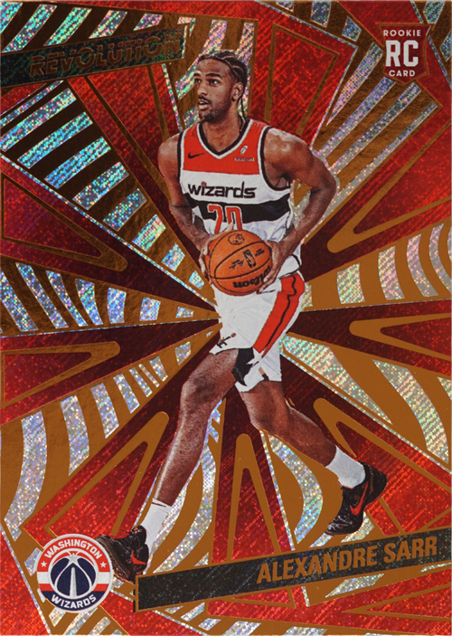 Alexandre Sarr trading card
