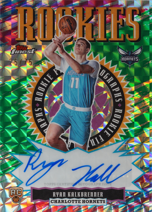 Ryan Kalkbrenner trading card