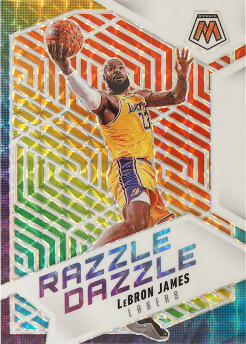 LeBron James trading card