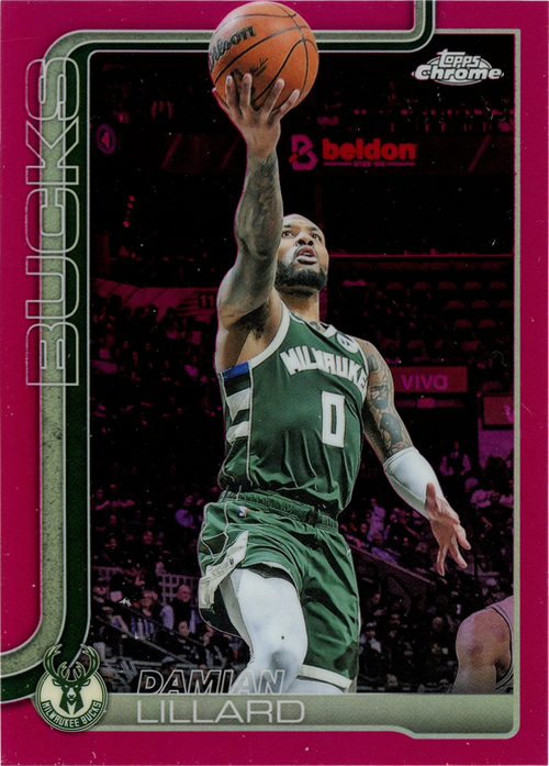 Damian Lillard trading card