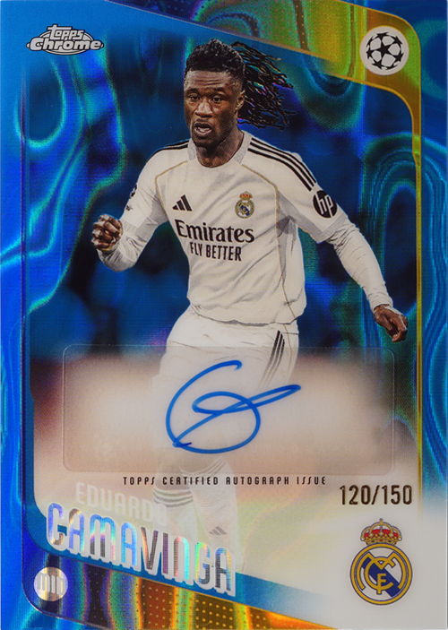 Eduardo Camavinga trading card