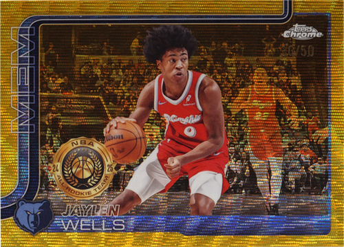 Jaylen Wells trading card