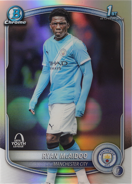 Ryan McAidoo trading card