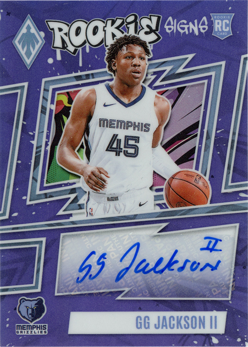 GG Jackson II trading card