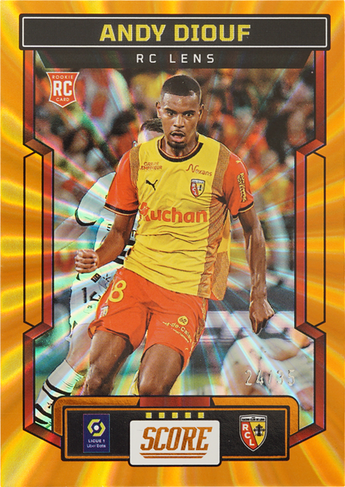Andy Diouf trading card