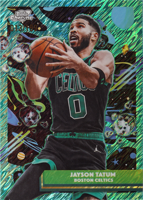 Jayson Tatum trading card