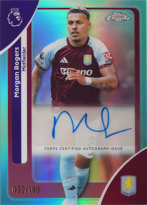 Morgan Rogers trading card
