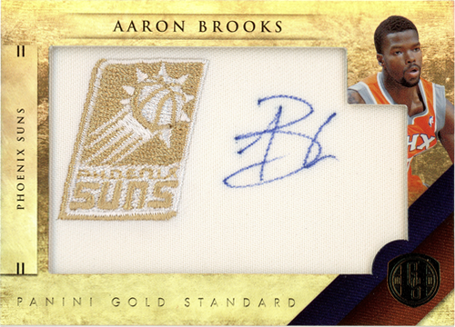 Aaron Brooks trading card
