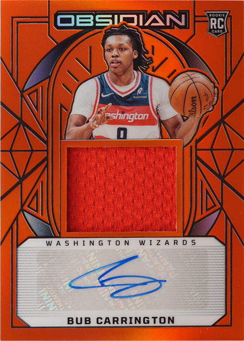 Bub Carrington trading card