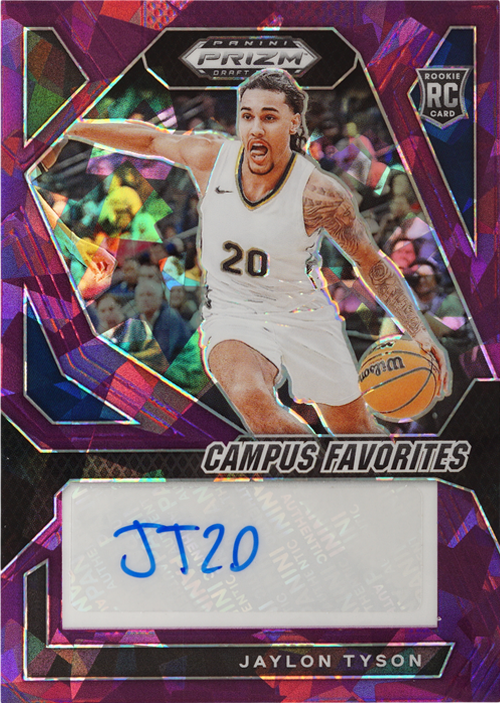 Jaylon Tyson trading card