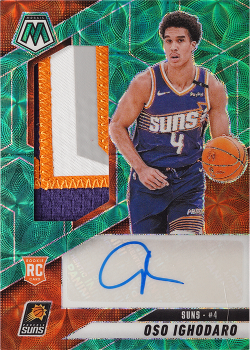 Oso Ighodaro trading card
