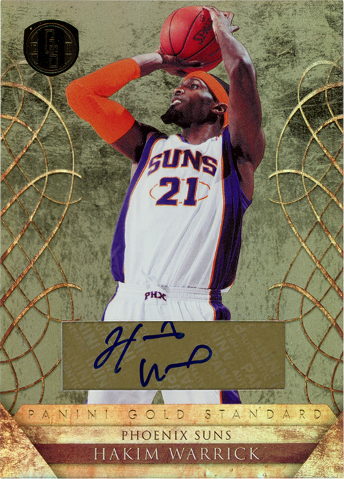 Hakim Warrick trading card