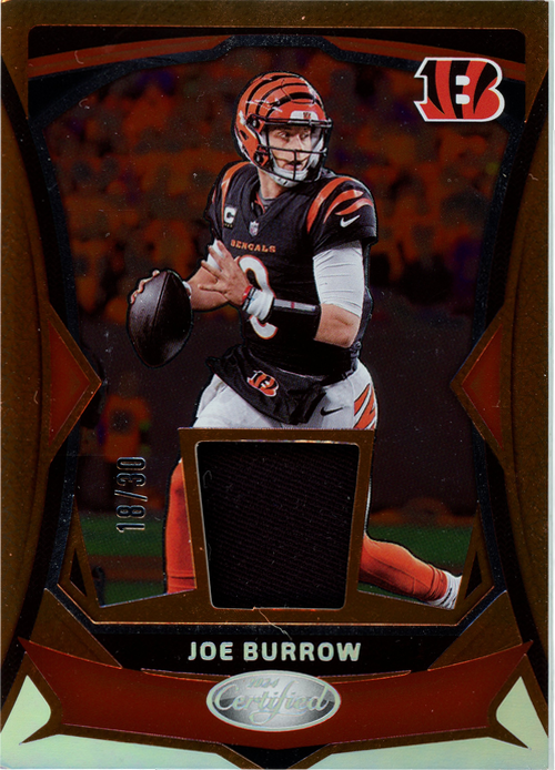 Joe Burrow trading card