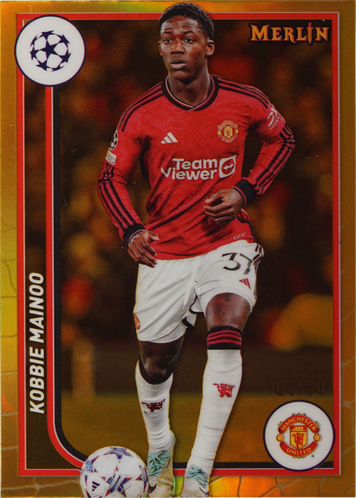 Kobbie Mainoo trading card