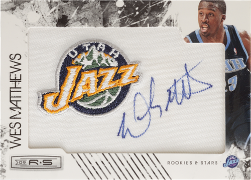 Wesley Matthews trading card