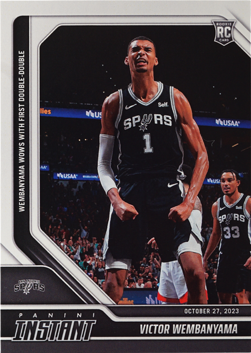 Victor Wembanyama trading card