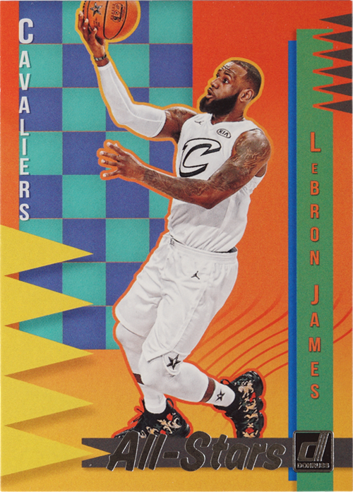 LeBron James trading card