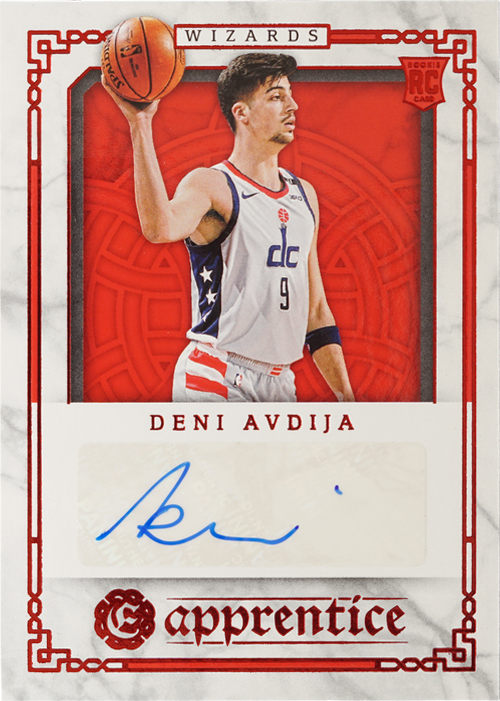 Deni Avdija trading card