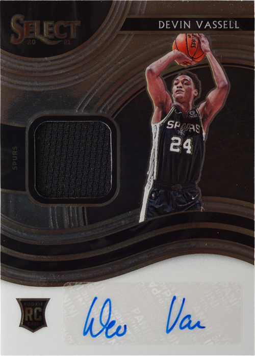 Devin Vassell trading card