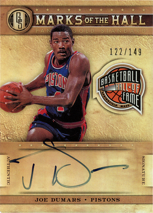 Joe Dumars trading card