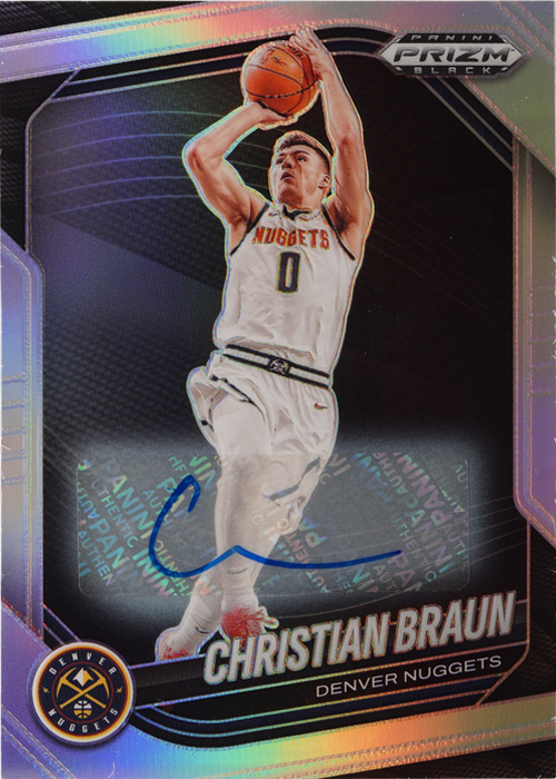 Christian Braun trading card