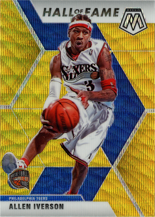Allen Iverson trading card