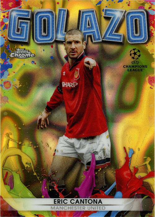 Eric Cantona trading card