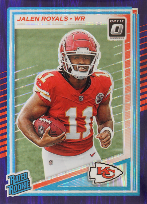Jalen Royals trading card